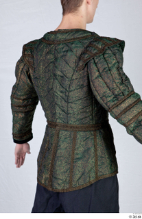  Photos Man in Historical Dress 38 17th century green decorated jacket historical clothing upper body 0007.jpg